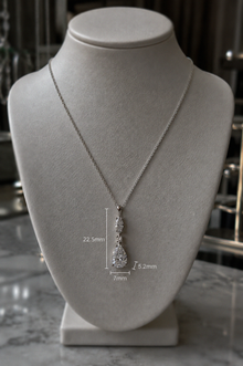 Diamonfire Marquise & Teardrop Drop Pendant Necklace