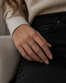 Filigree Sterling Silver Band Ring