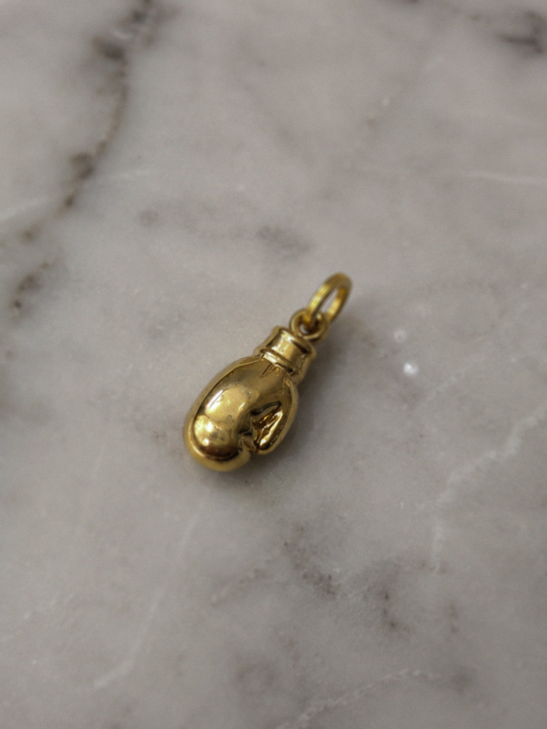 9ct Yellow Gold Boxing Glove Charm Pendant