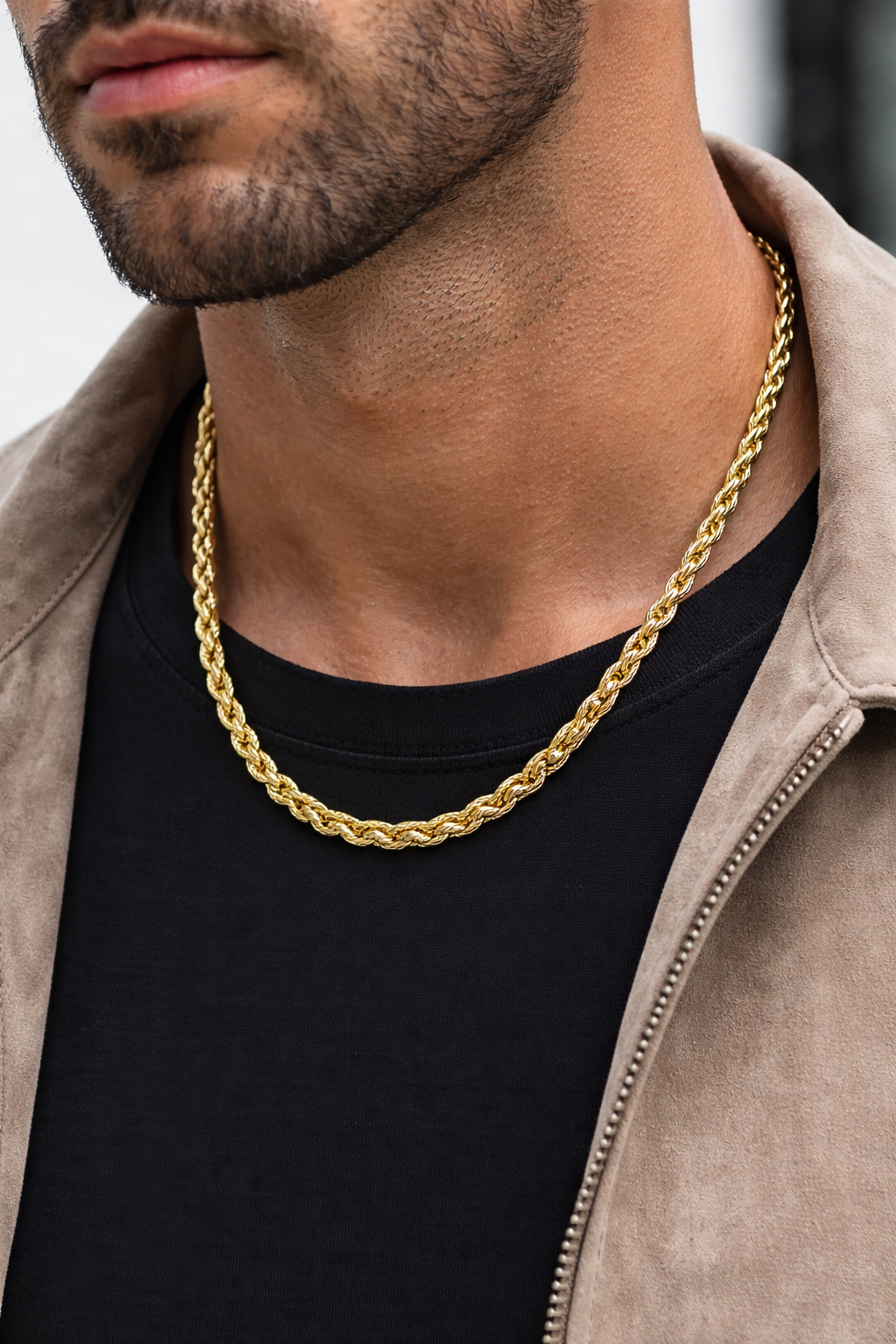Premium Heavy Gold Rope Chain (65g)