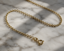 9ct Yellow Gold Round Belcher Chain 2.25mm