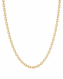 Fred Bennett Stainless Steel Cable Chain Necklace 50–55cm