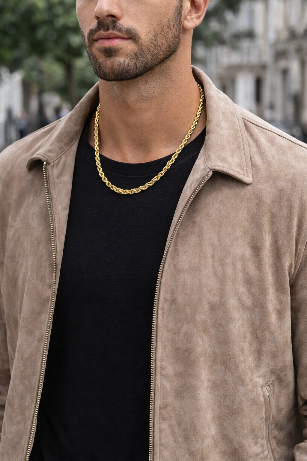 Premium Heavy Gold Rope Chain (65g)
