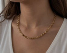 9ct Yellow Gold 5mm Belcher Chain Necklace 20 Inch