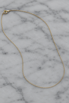 9ct Yellow Gold Trace Chain - 0.70mm