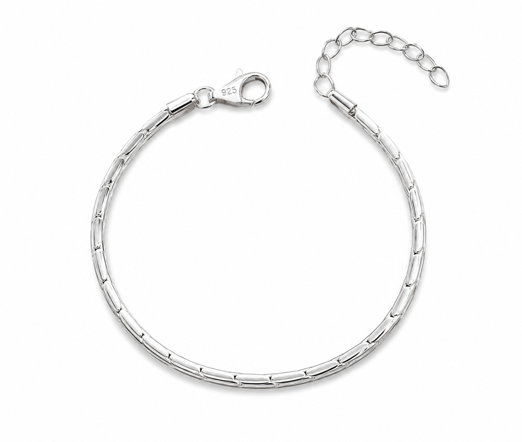Sterling Silver Heavyweight Snake Chain Bracelet