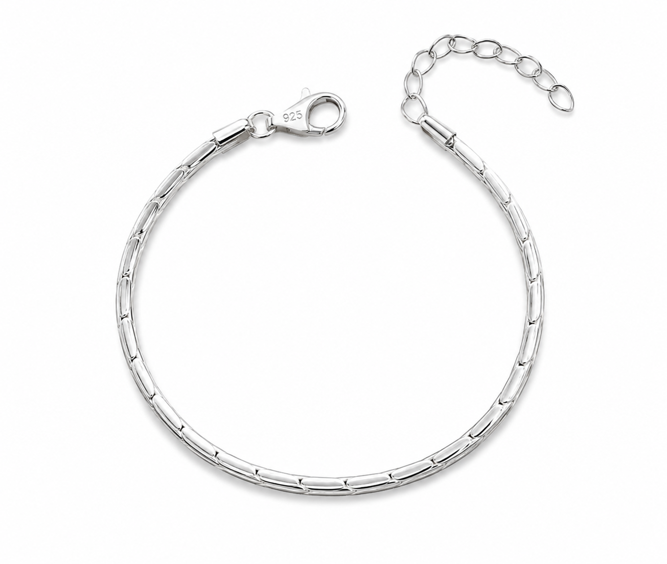 Sterling Silver Heavyweight Snake Chain Bracelet