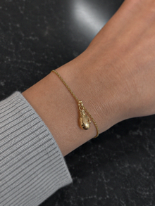 9ct Yellow Gold Boxing Glove Charm Pendant