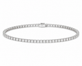 18ct White Gold 3.00ct Diamond Tennis Bracelet – H/SI