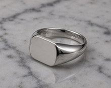 Sterling Silver Engravable Signet Ring