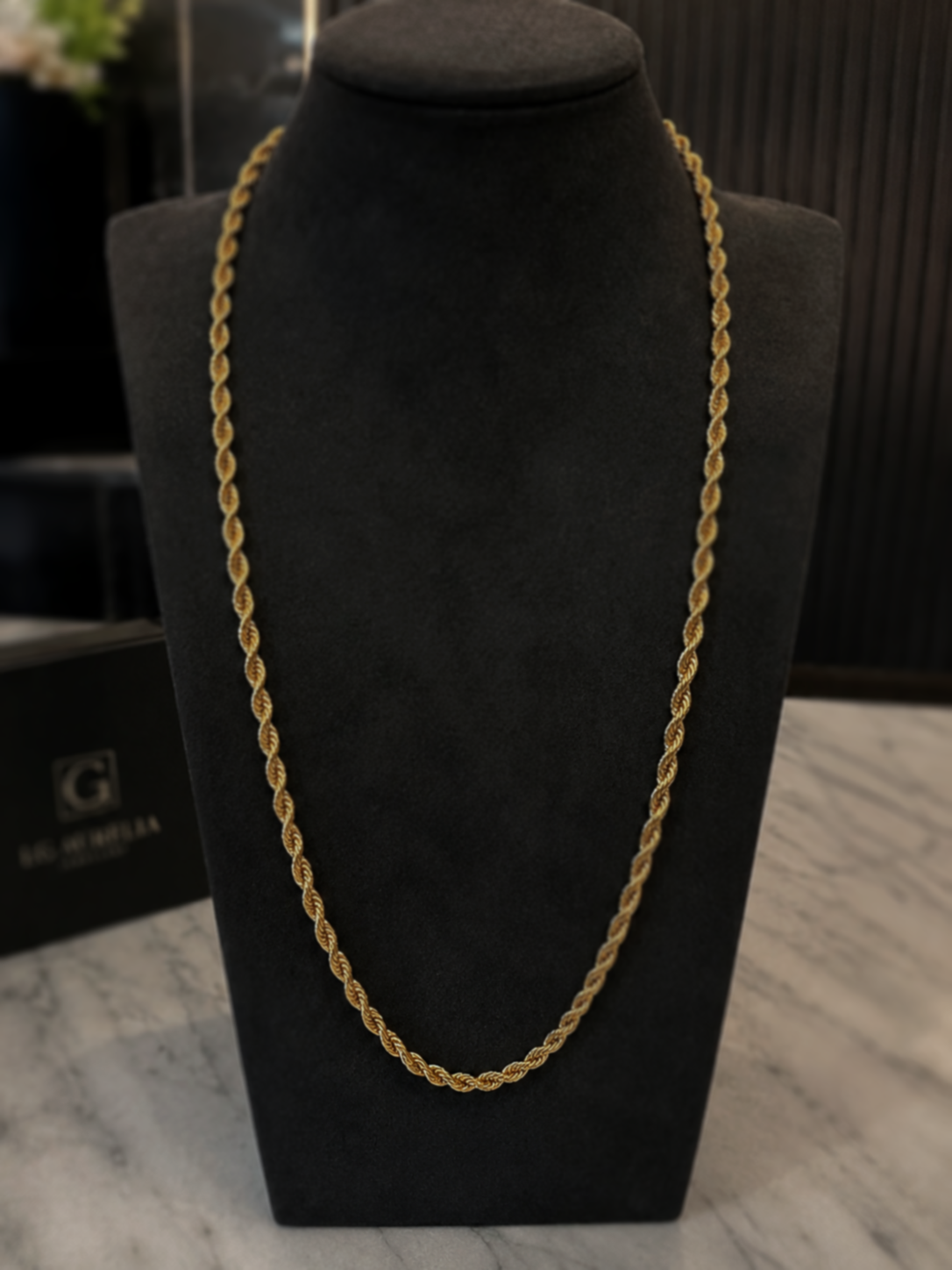 Premium Heavy Gold Rope Chain (65g)