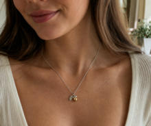 Laura Ashley Broadoak Two-Tone Silver Acorn Necklace