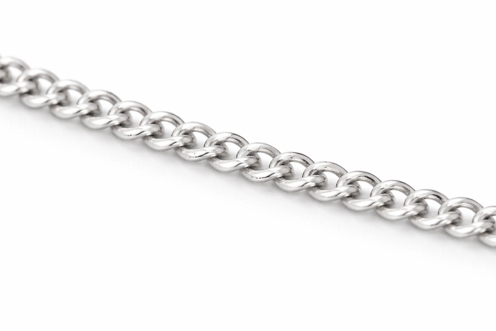 9ct Yellow Gold 0.6mm Curb Chain Necklace – 46cm (18”)