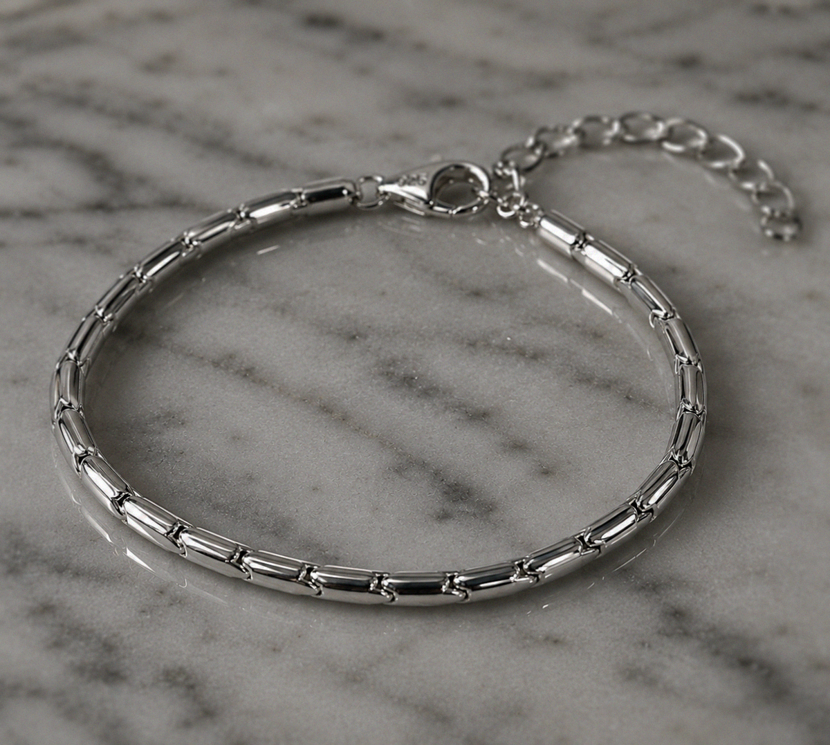 Sterling Silver Heavyweight Snake Chain Bracelet
