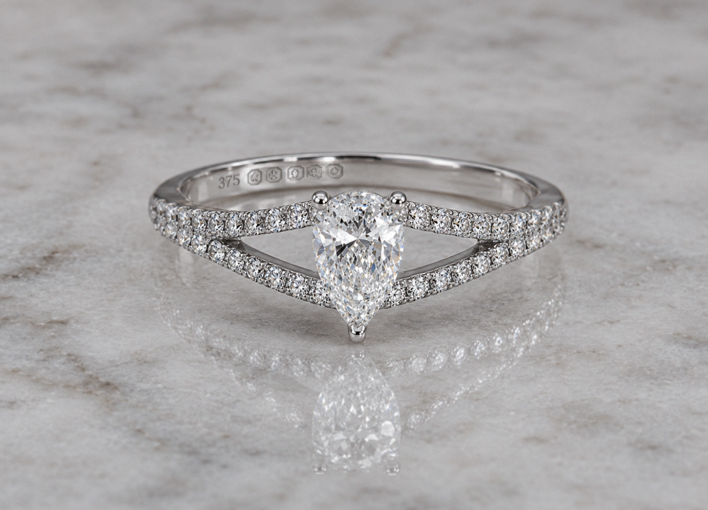 White gold jewellery