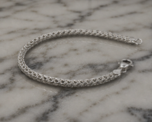 Heavyweight Foxtail Chain Bracelet – Sterling Silver (22cm)