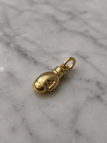 9ct Yellow Gold Boxing Glove Charm Pendant
