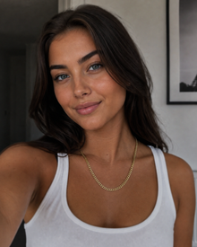 9ct Yellow Gold 4.5mm Super Flat Curb Chain