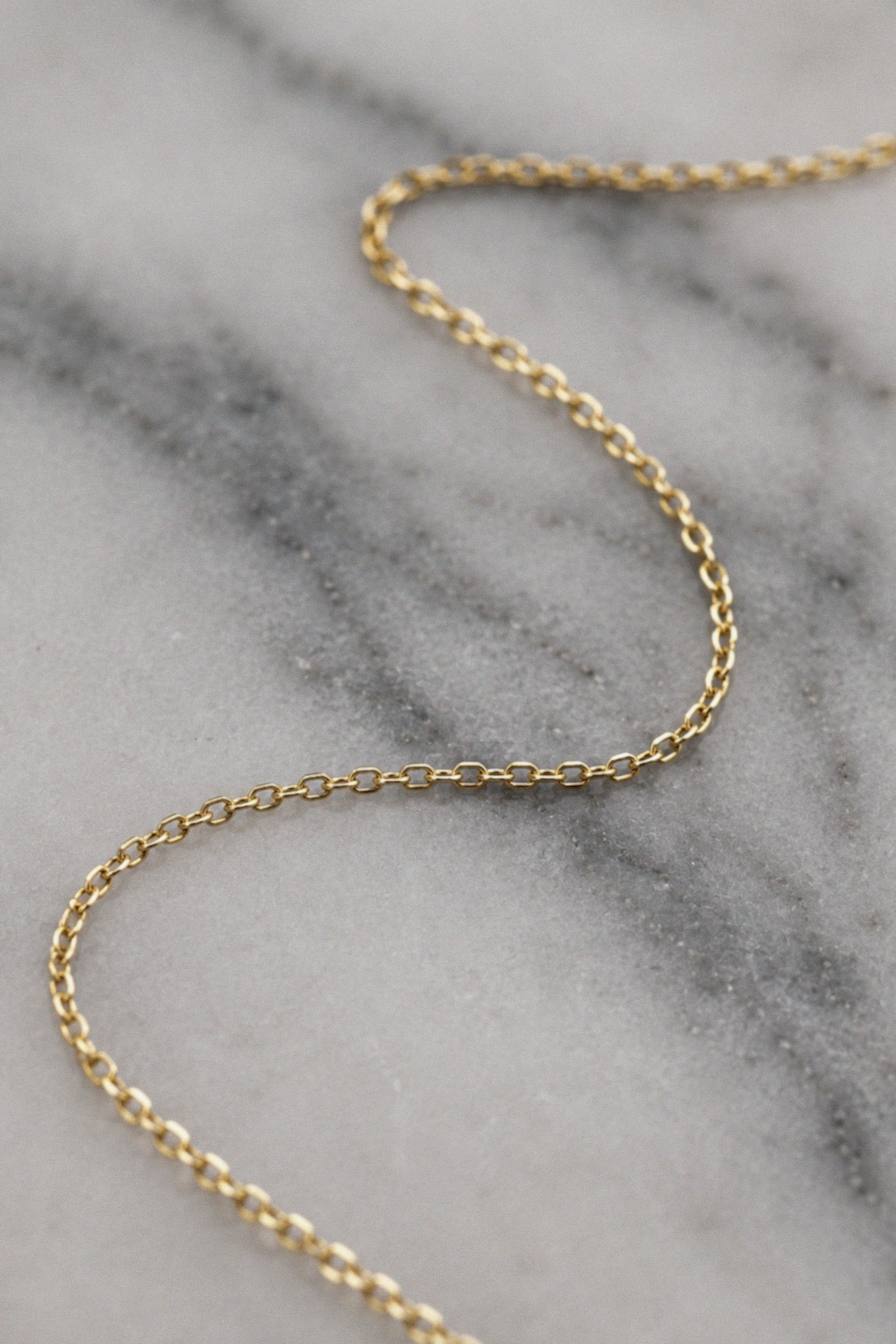 9ct Yellow Gold Trace Chain - 0.70mm