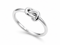 Sterling Silver Love Knot Ring