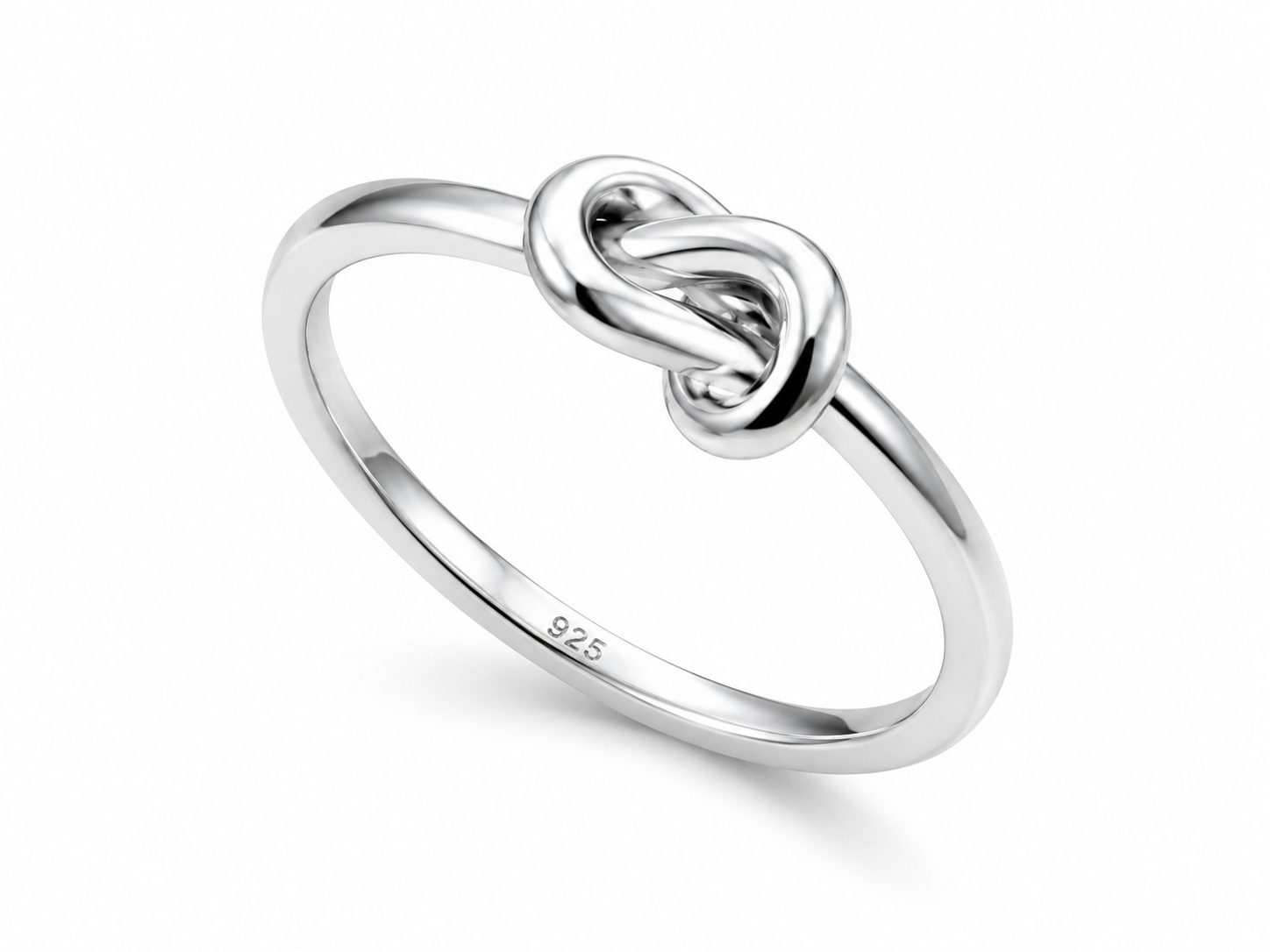 Sterling Silver Love Knot Ring