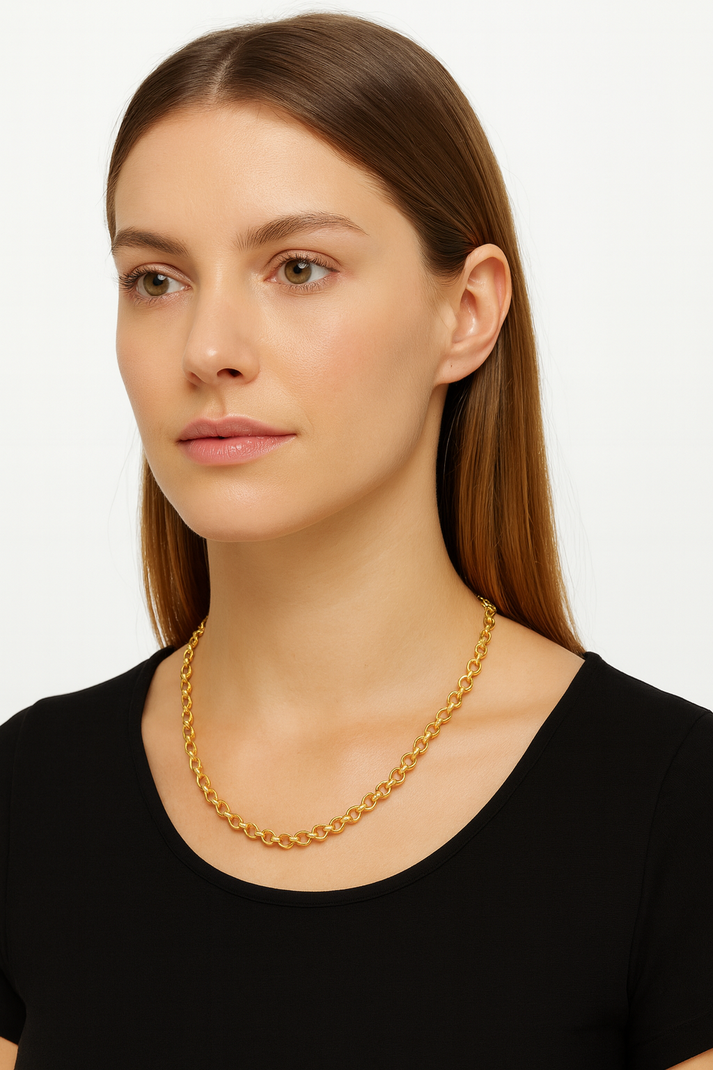 9ct Yellow Gold 5mm Round Belcher Chain – 20” (Hallmarked) - PRE ORDER