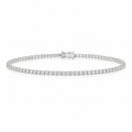 Silver Cubic Zirconia Tennis Bracelet