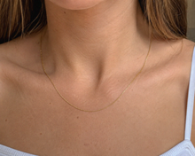 Gold Plated Diamond Cut Curb Chain with Extender