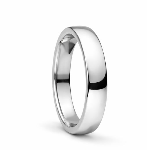 Sterling Silver 5mm Court Ring