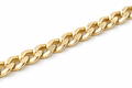 9ct Yellow Gold Classic Curb Chain Necklace