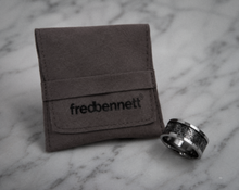 Fred Bennett Filigree Pattern Tungsten Ring