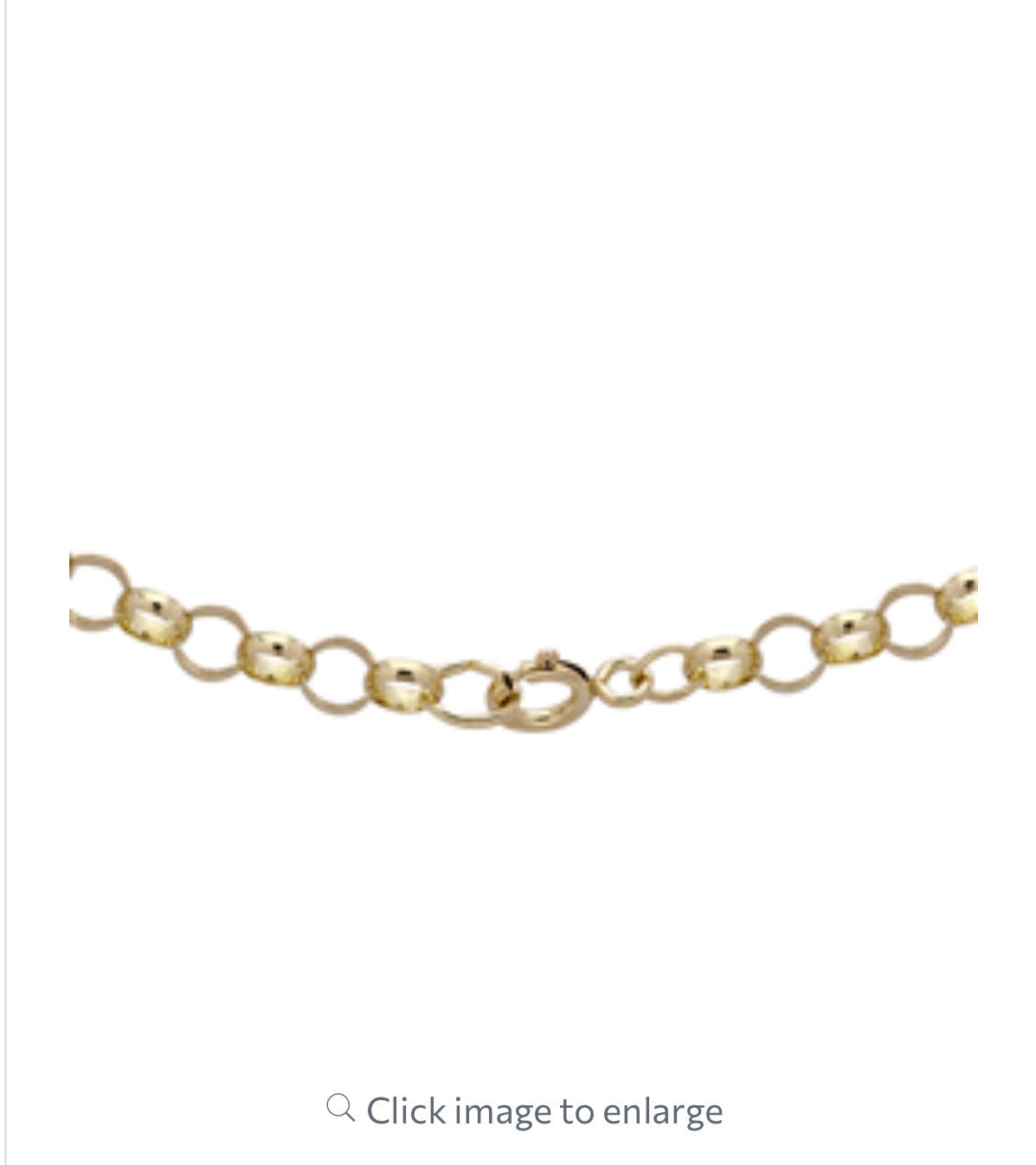 9ct Yellow Gold 5mm Round Belcher Chain – 20” (Hallmarked) - PRE ORDER