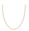 9ct Yellow Gold 5mm Round Belcher Chain