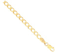 9ct Yellow Gold Children’s Curb Bracelet – 5”