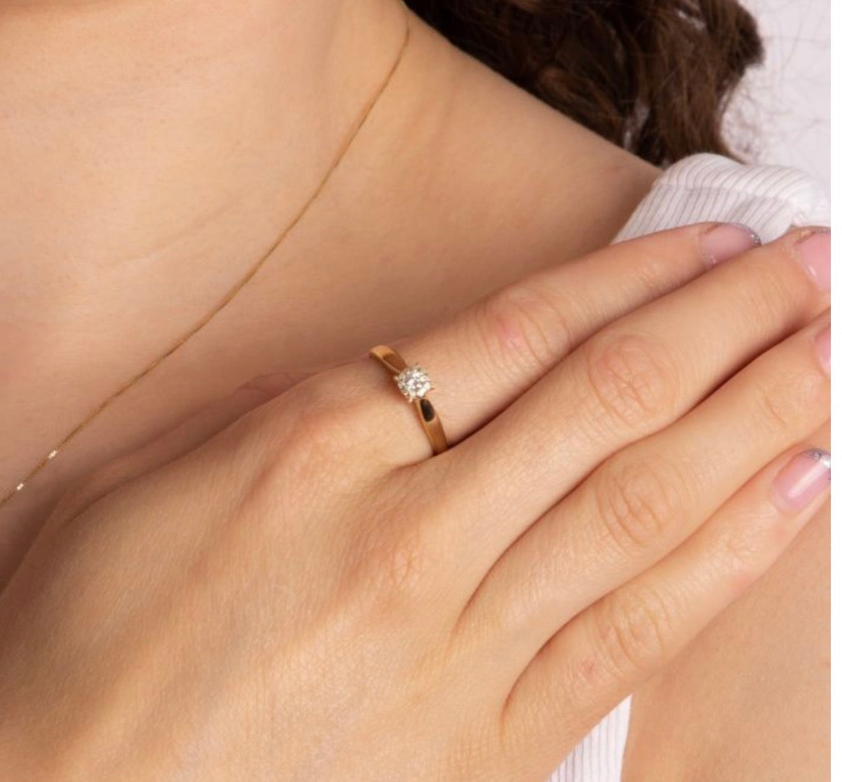 9ct Gold 0.11ct Diamond Cluster Ring (Yellow or White Gold). PRE ORDER