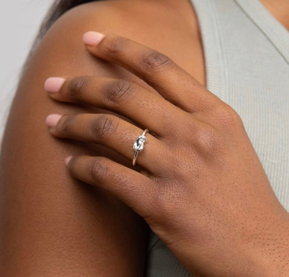 Sterling Silver Love Knot Ring - PRE ORDER