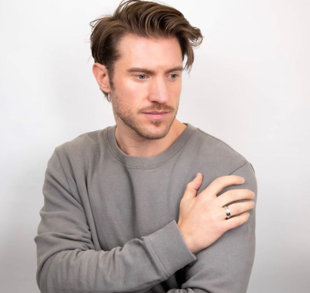 925 Sterling Silver Twist Design Fidget Ring - PRE ORDER