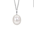 Baroque Freshwater Pearl Pendant Charm – Sterling Silver