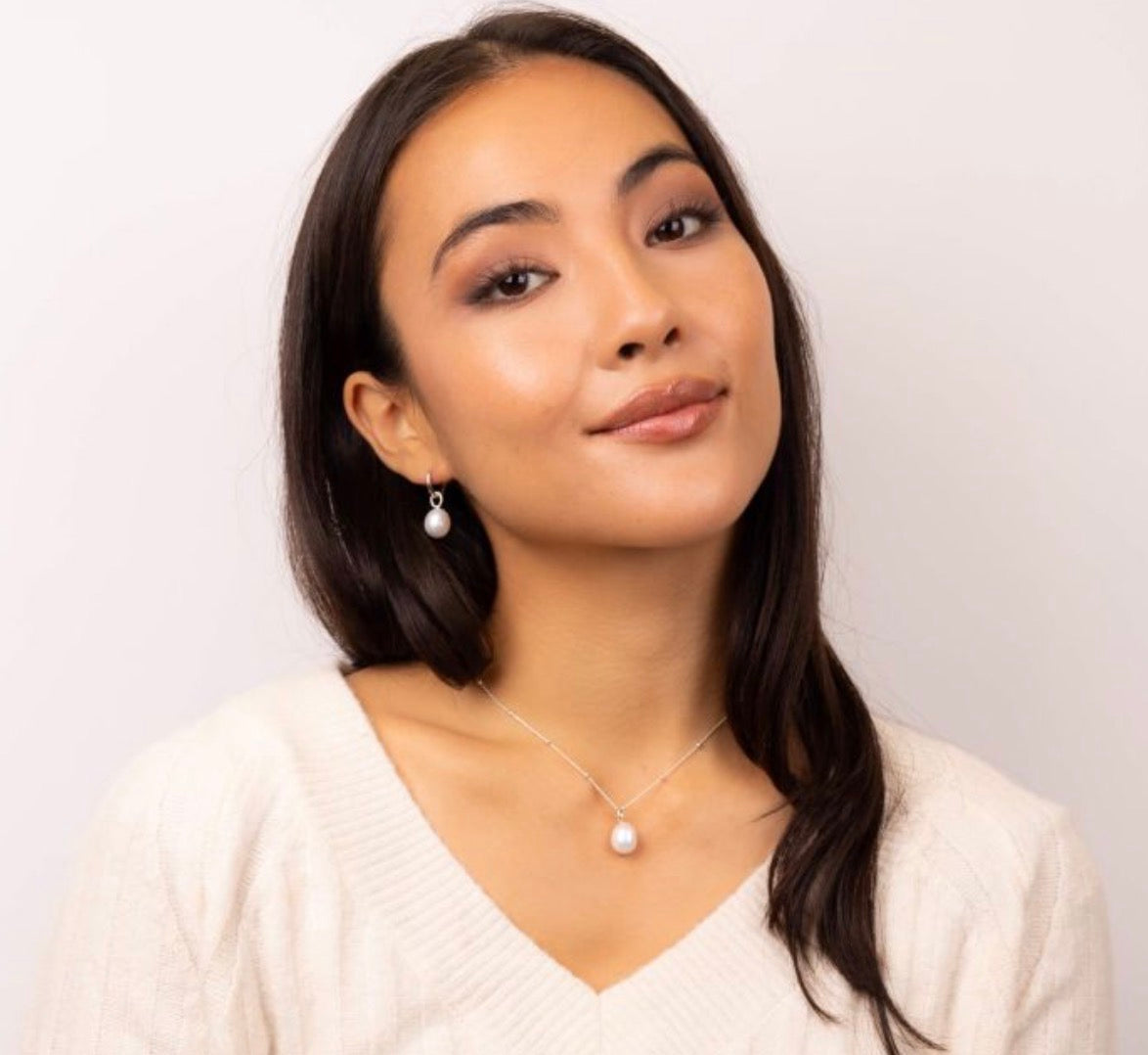 Baroque Freshwater Pearl Pendant Charm – Sterling Silver