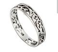 Filigree Sterling Silver Band Ring