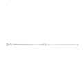 Love Knot Snake Chain Bracelet – Sterling Silver