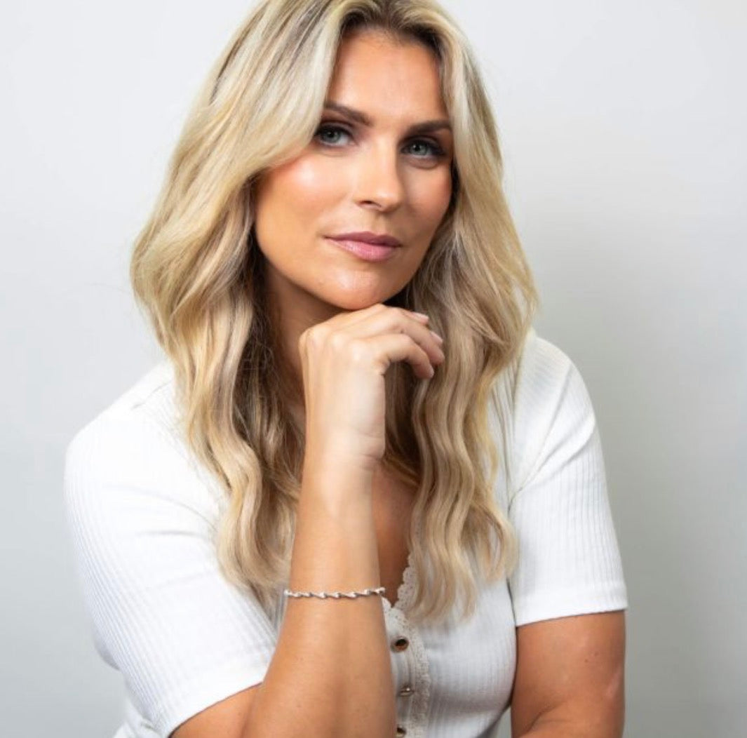 Twisted Chain Bracelet – Sterling Silver (19cm)