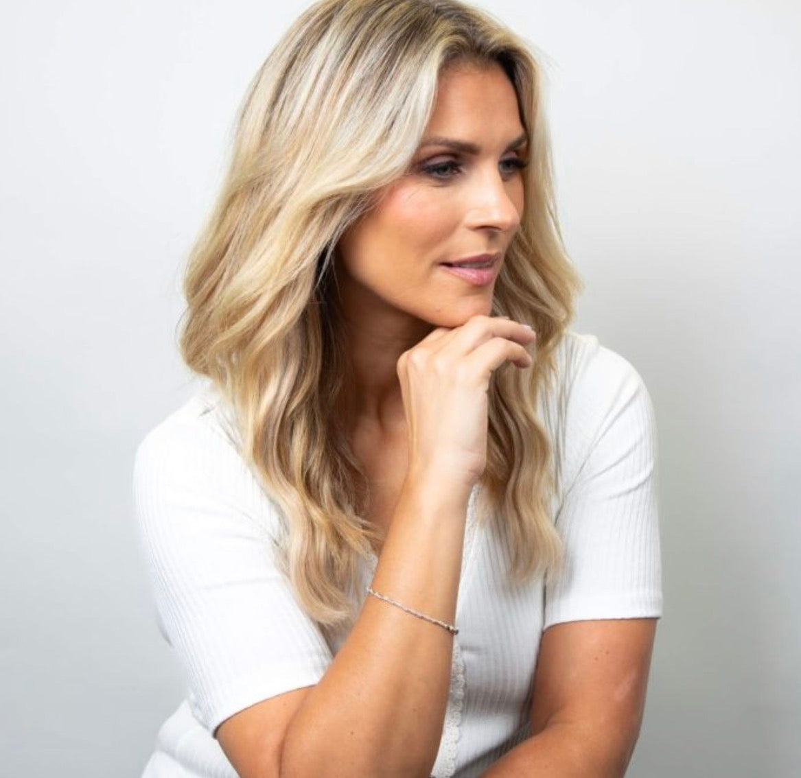 Fine Twisted Chain Bracelet – Sterling Silver (19cm)