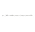 Diamond Cut Link Bracelet – Sterling Silver (19cm)