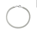 Heavyweight Foxtail Chain Bracelet – Sterling Silver (22cm)