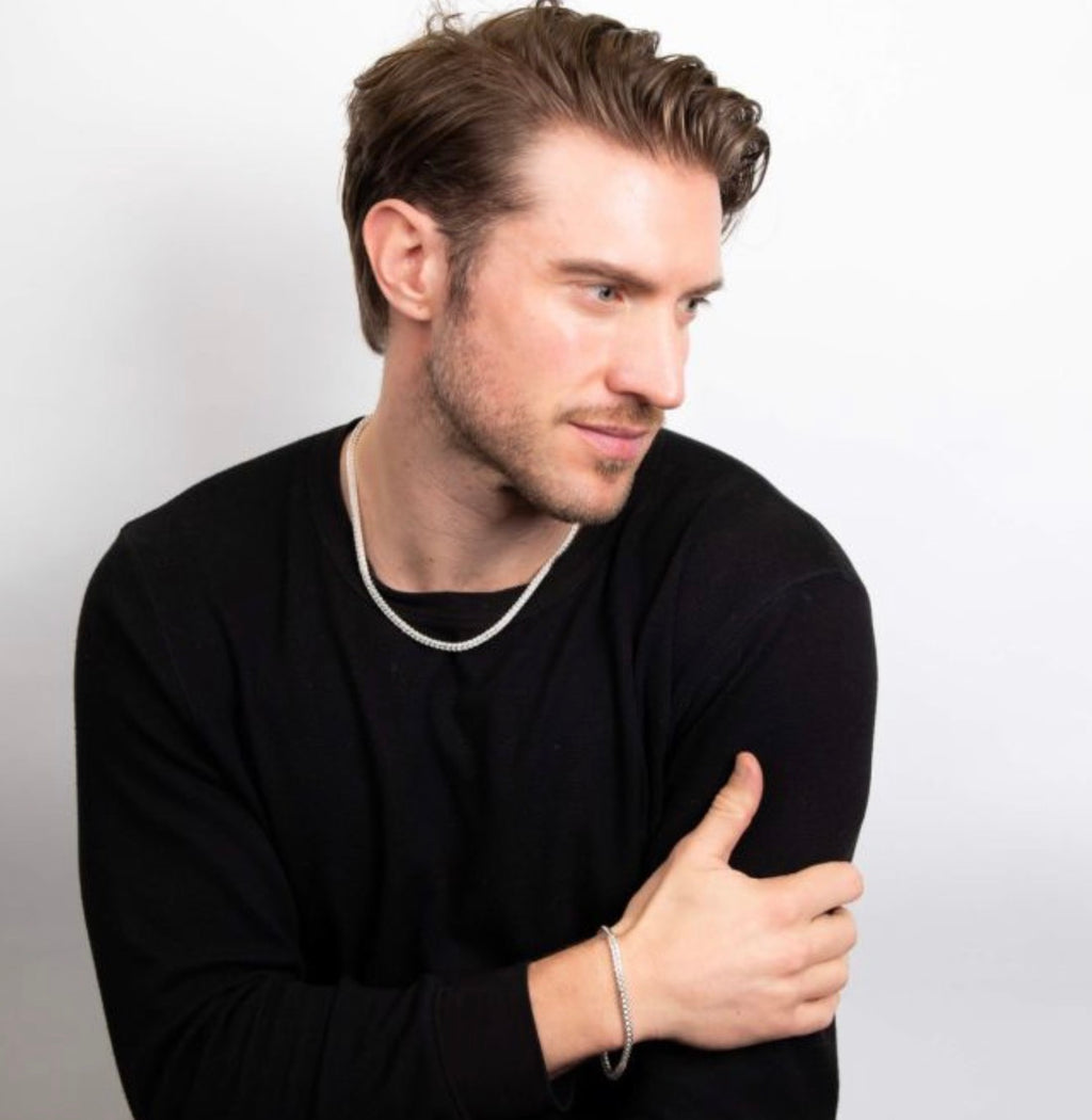 Heavyweight Foxtail Chain Bracelet – Sterling Silver (22cm)