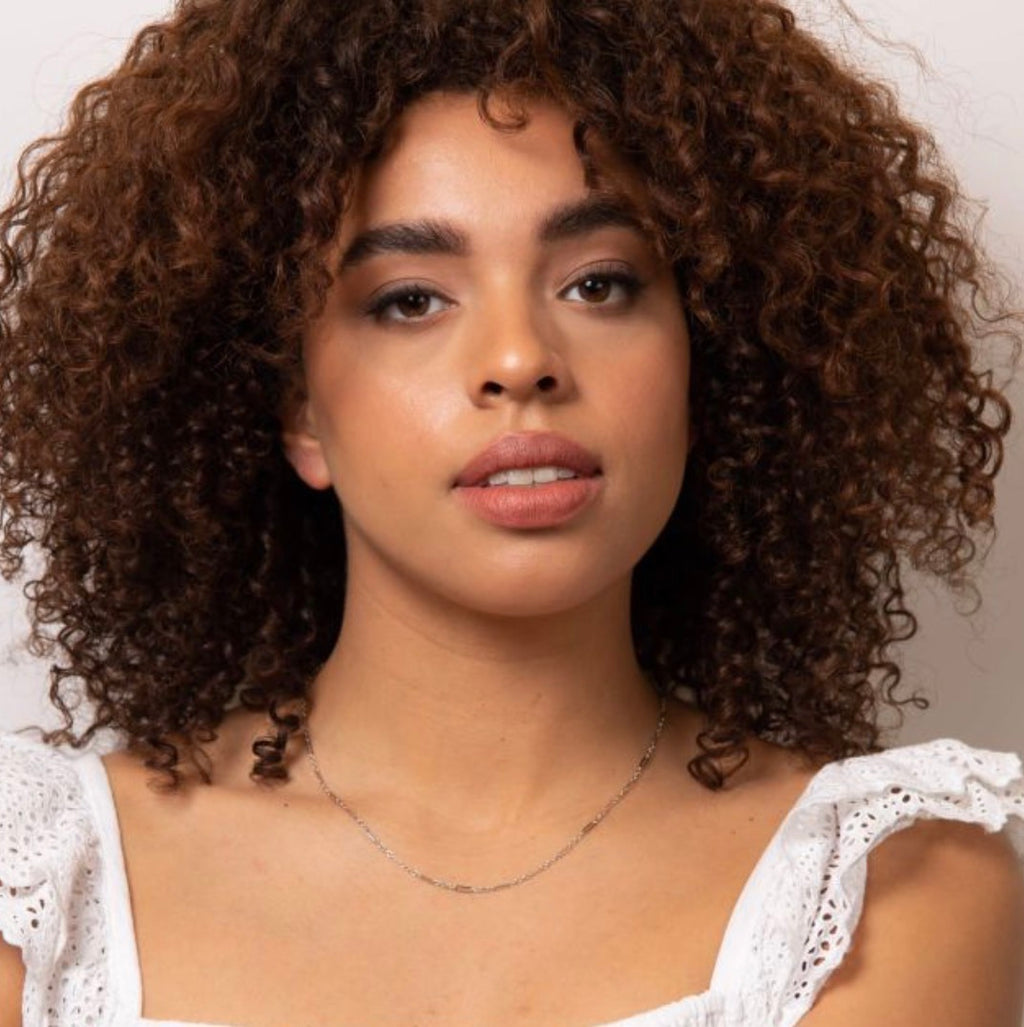 Mixed Length Link Chain Necklace in 9ct White Gold