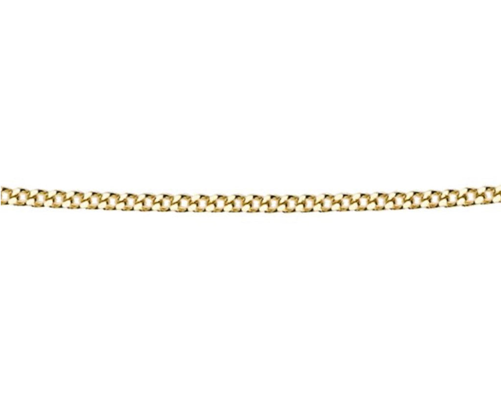 Organic Heart Pendant Necklace in 9ct Yellow Gold