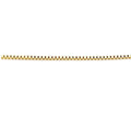 9ct Yellow Gold Venetian Box Chain Necklace (41-46cm)