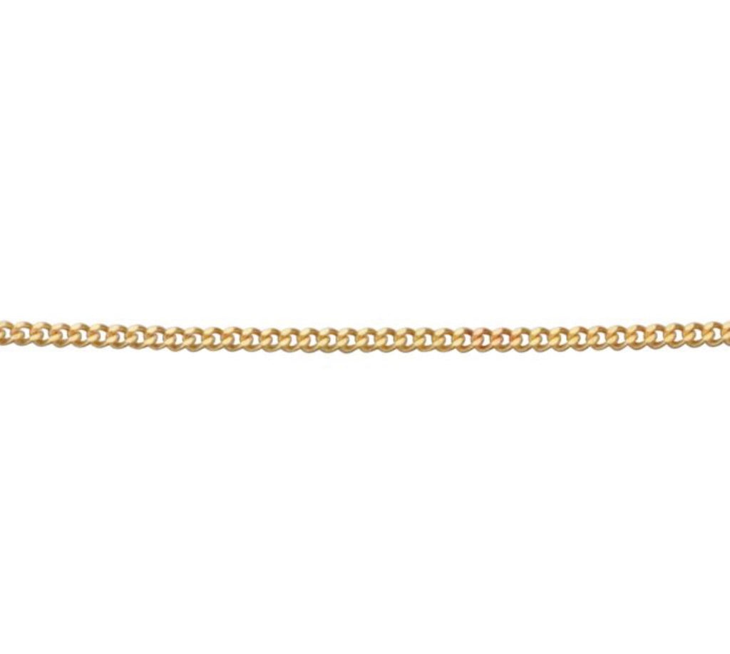 9ct Yellow Gold Ruby & Diamond Heart Pendant with Chain
